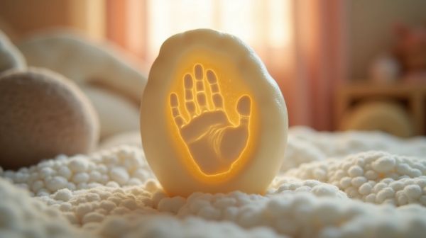 Empreinte main : un souvenir unique et créatif de votre bébé