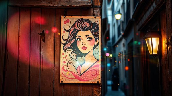L'affiche de Mans : un mélange captivant de style et passion