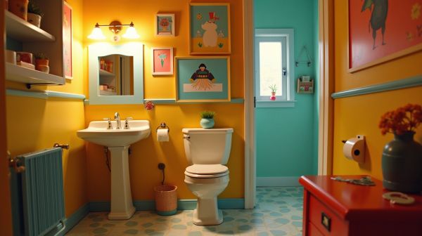 Vos toilettes manquent d'humour ? Optez pour des affiches originales